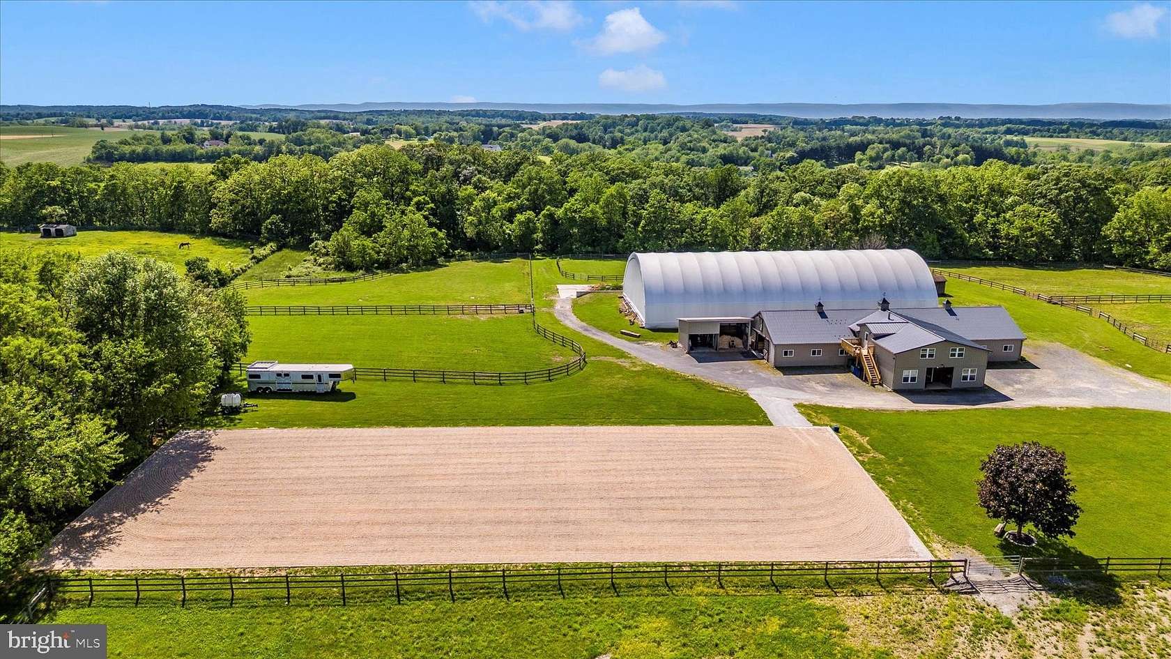 27 Acres of Land with Home for Lease in Union Bridge, Maryland