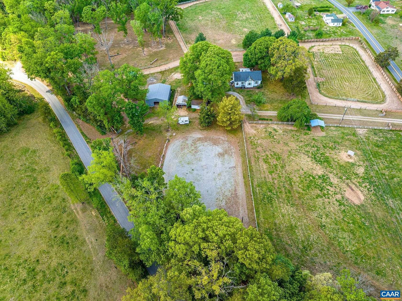 11.2 Acres of Land with Home for Sale in Louisa, Virginia