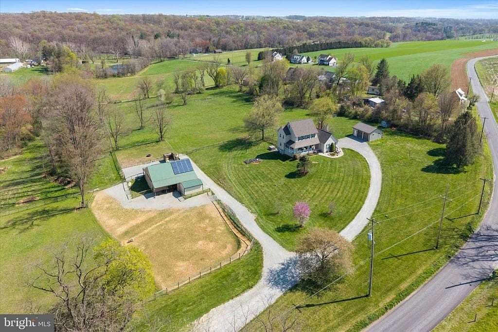 10.5 Acres of Land with Home for Sale in Cochranville, Pennsylvania