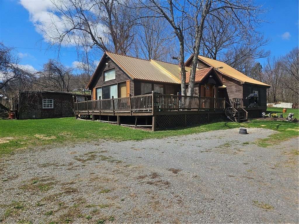 29.2 Acres of Recreational Land with Home for Sale in Jordanville, New York