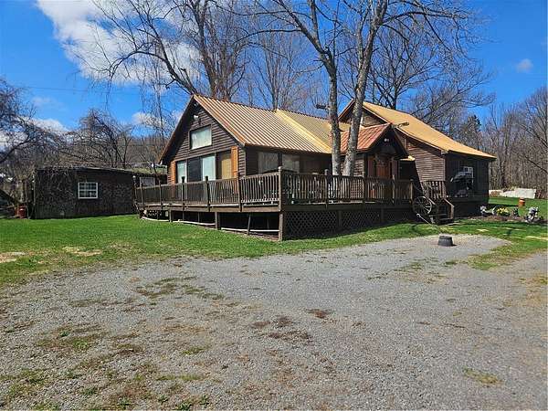 29.2 Acres of Recreational Land with Home for Sale in Jordanville, New York