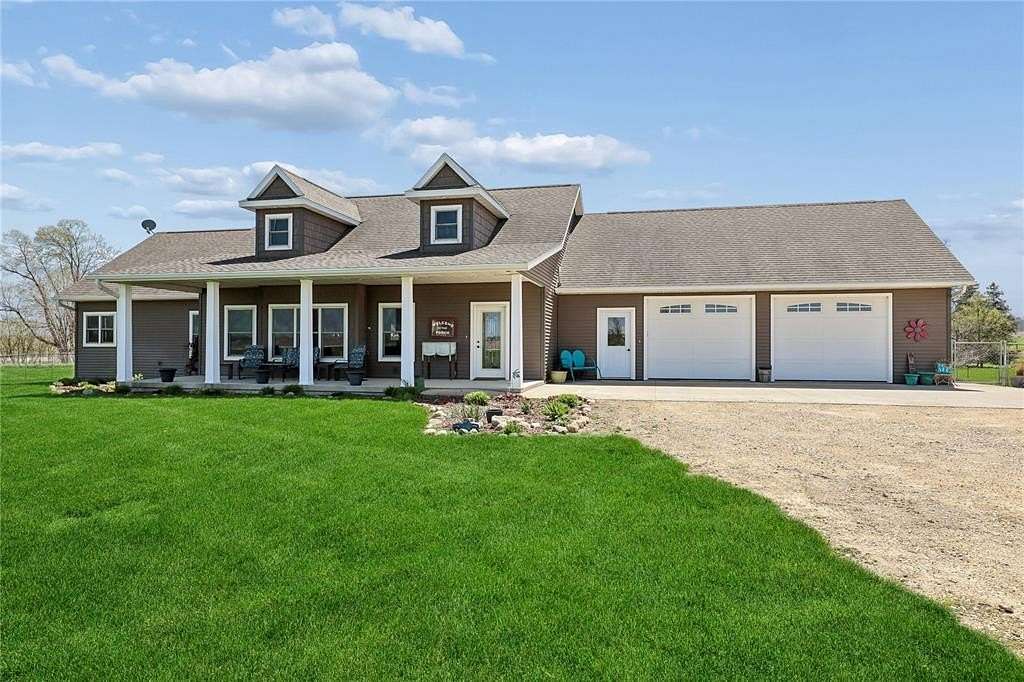 3 Acres of Land with Home for Sale in Hopkinton, Iowa