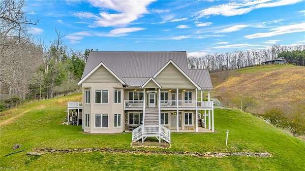 6 Acres of Land with Home for Sale in West Jefferson, North Carolina