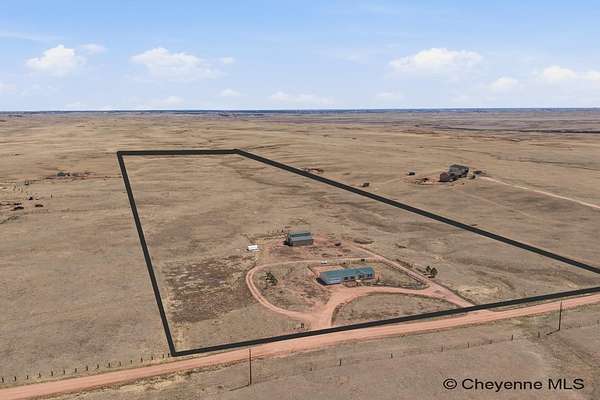 40 Acres of Recreational Land with Home for Sale in Cheyenne, Wyoming