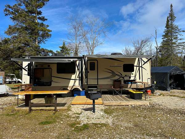 28.3 Acres of Recreational & Residential Land for Sale in Moran, Michigan