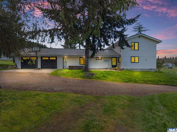 7.9 Acres of Land with Home for Sale in Sequim, Washington