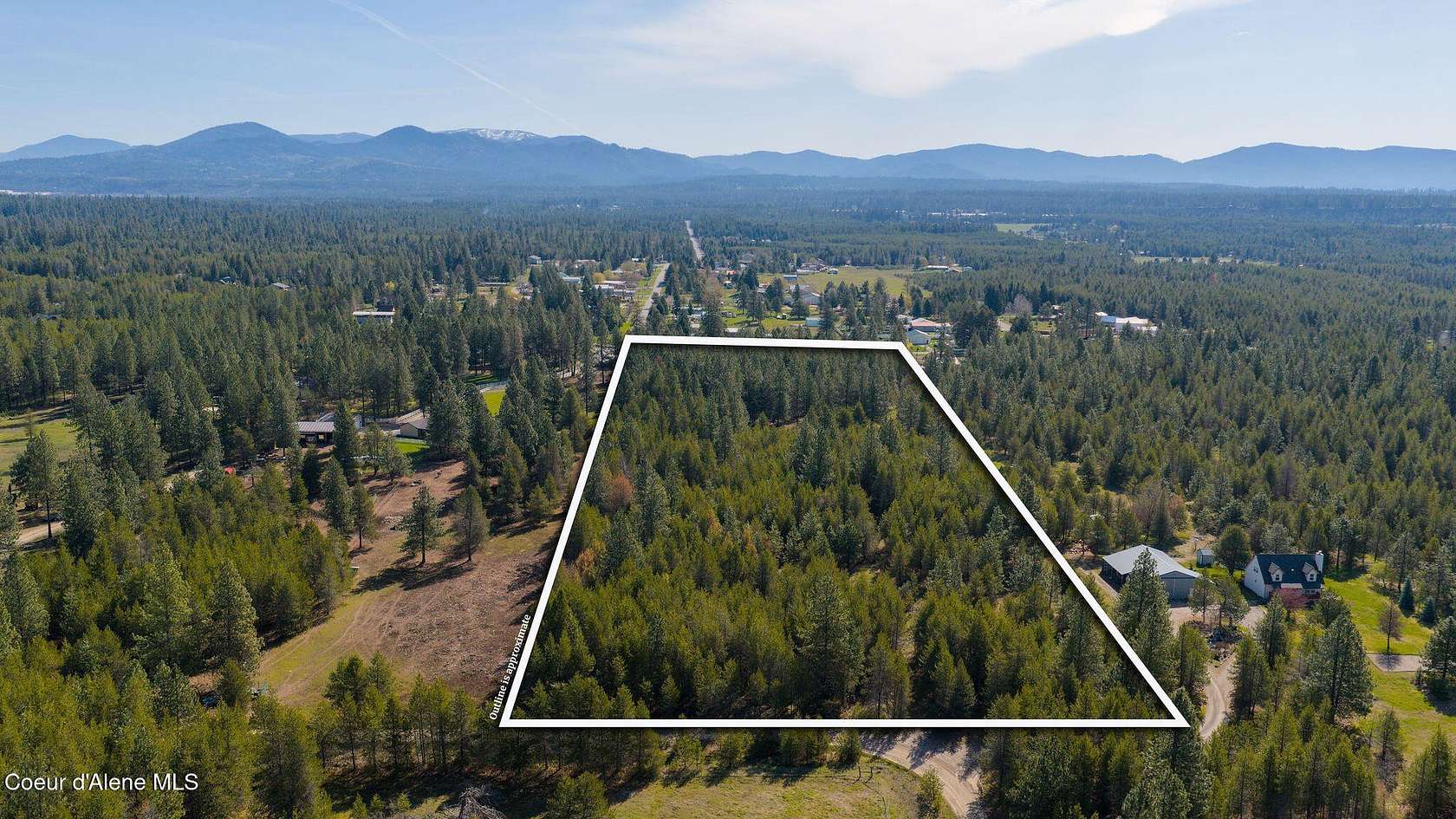 10.3 Acres of Agricultural Land for Sale in Rathdrum, Idaho