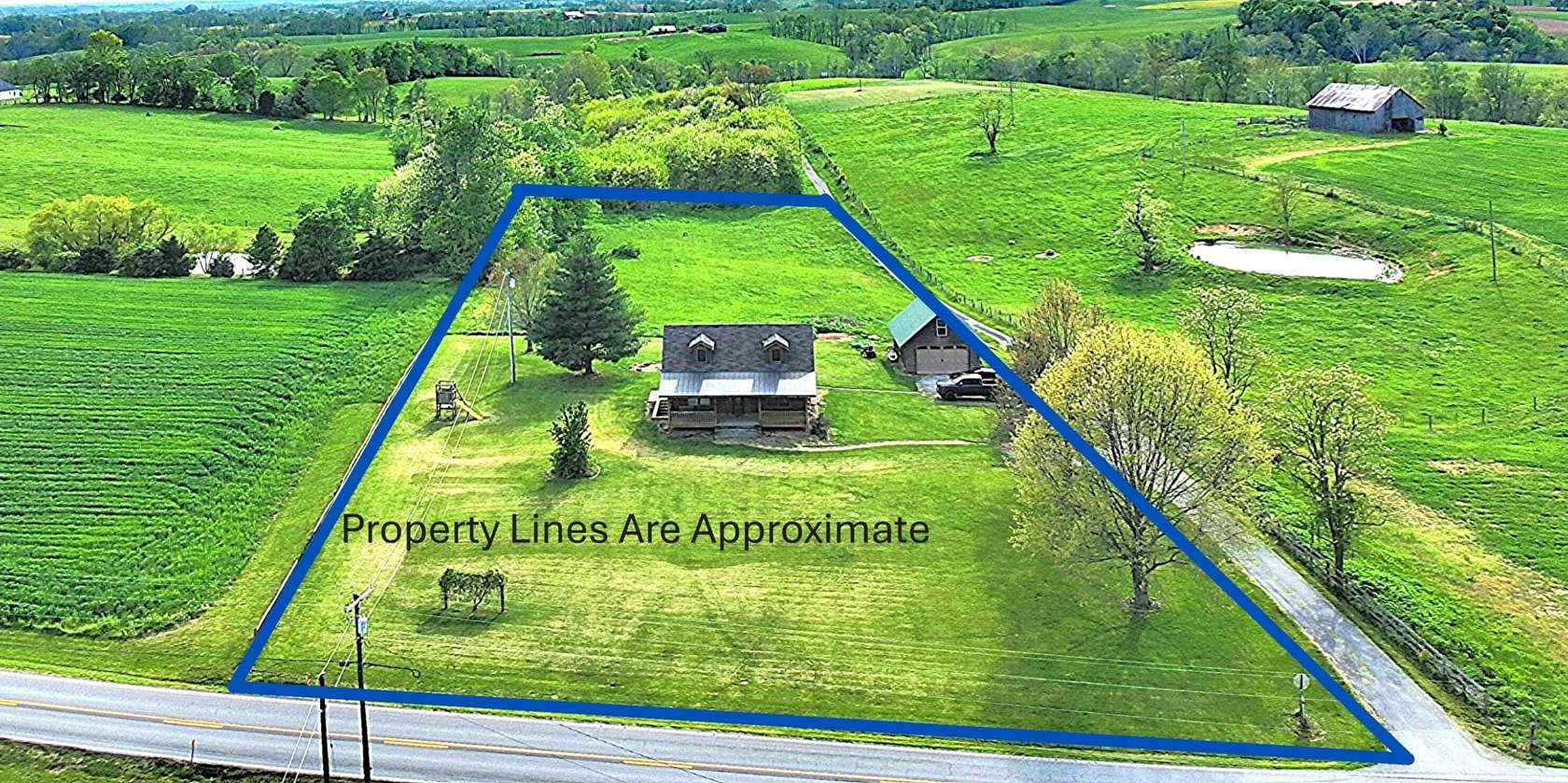 3 Acres of Land with Home for Sale in Carlisle, Kentucky