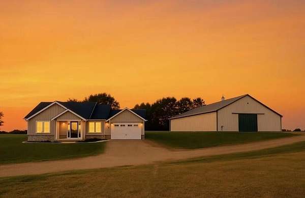 41.5 Acres of Agricultural Land with Home for Auction in Willisburg, Kentucky