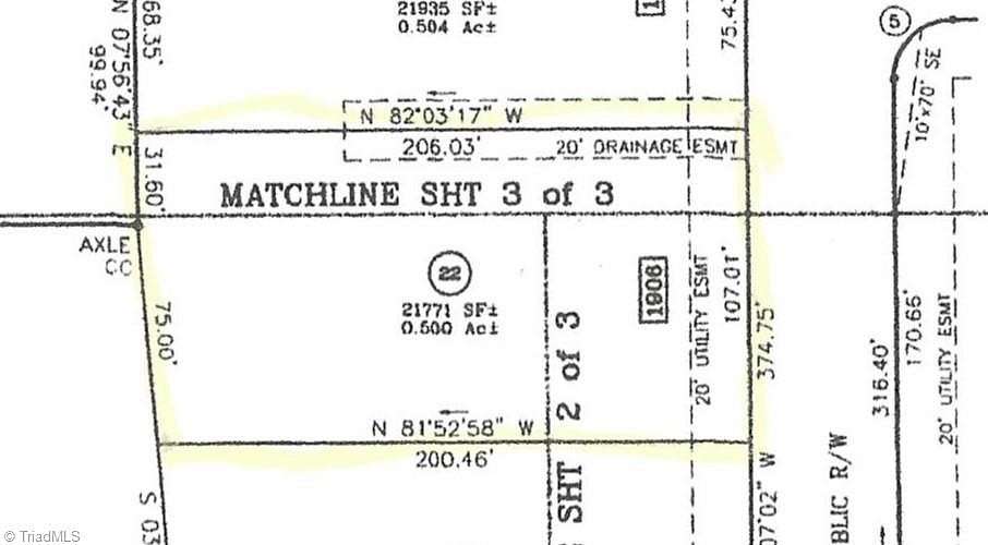0.5 Acres of Residential Land for Sale in Greensboro, North Carolina