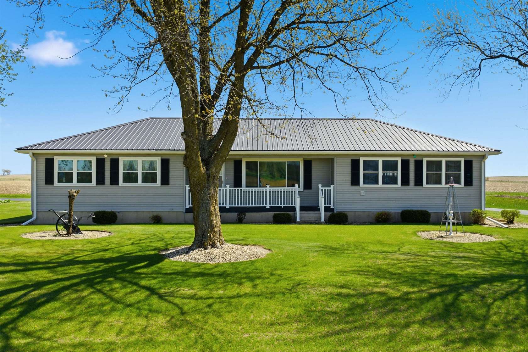 3 Acres of Land with Home for Sale in Manchester, Iowa