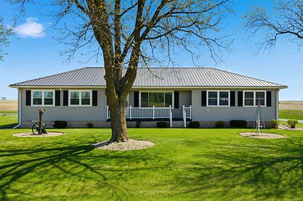 3 Acres of Land with Home for Sale in Manchester, Iowa