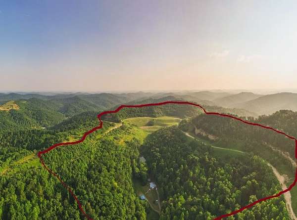 100 Acres of Recreational Land with Home for Sale in East Point, Kentucky