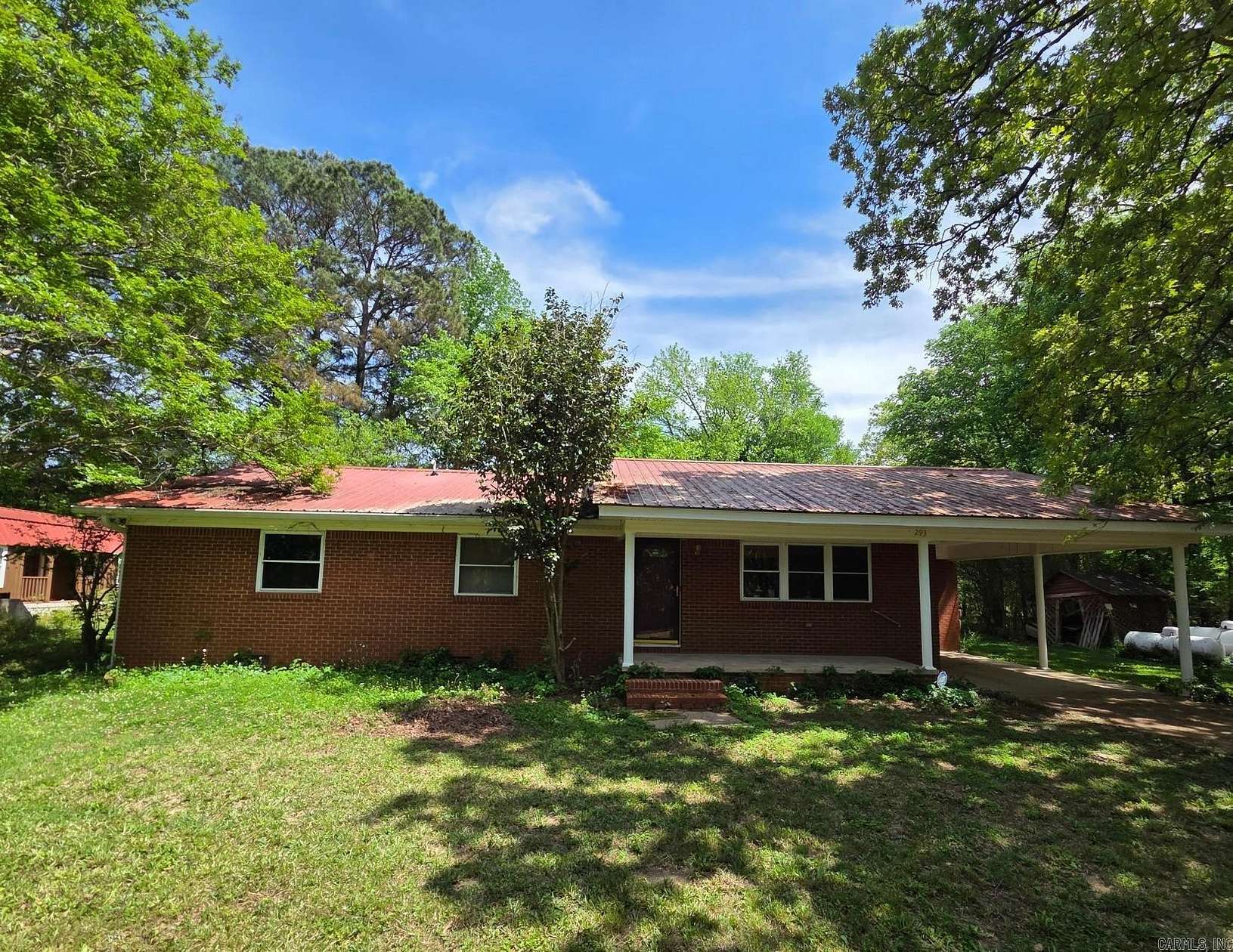 10.7 Acres of Land with Home for Sale in Malvern, Arkansas