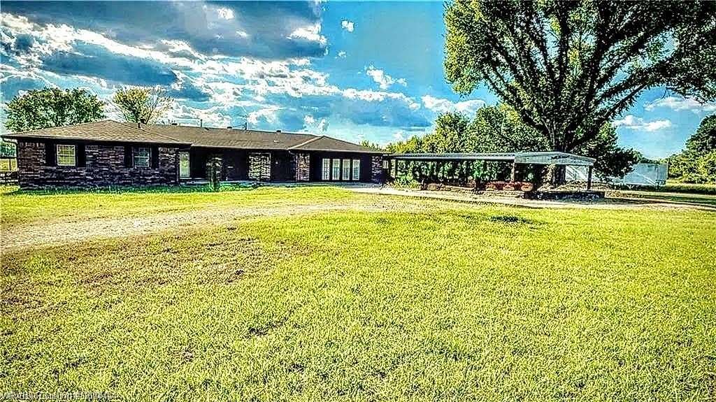 6 Acres of Land with Home for Sale in Muldrow, Oklahoma