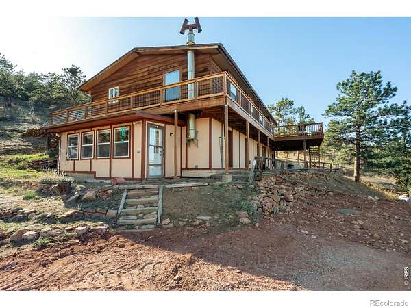 4.68 Acres of Land with Home for Sale in Lyons, Colorado