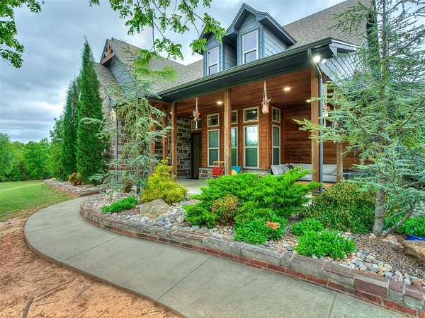 3.65 Acres of Land with Home for Sale in Newalla, Oklahoma