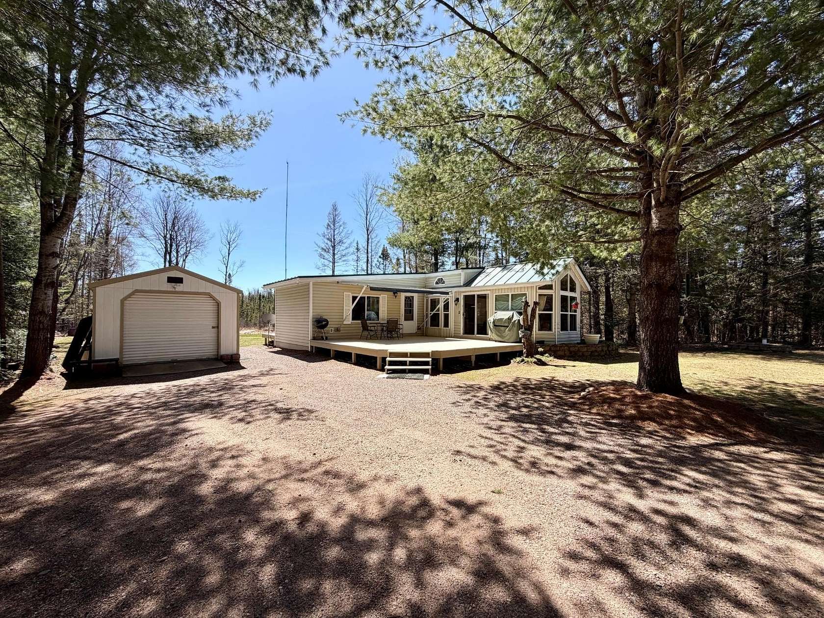 10.1 Acres of Land with Home for Sale in Tripoli, Wisconsin