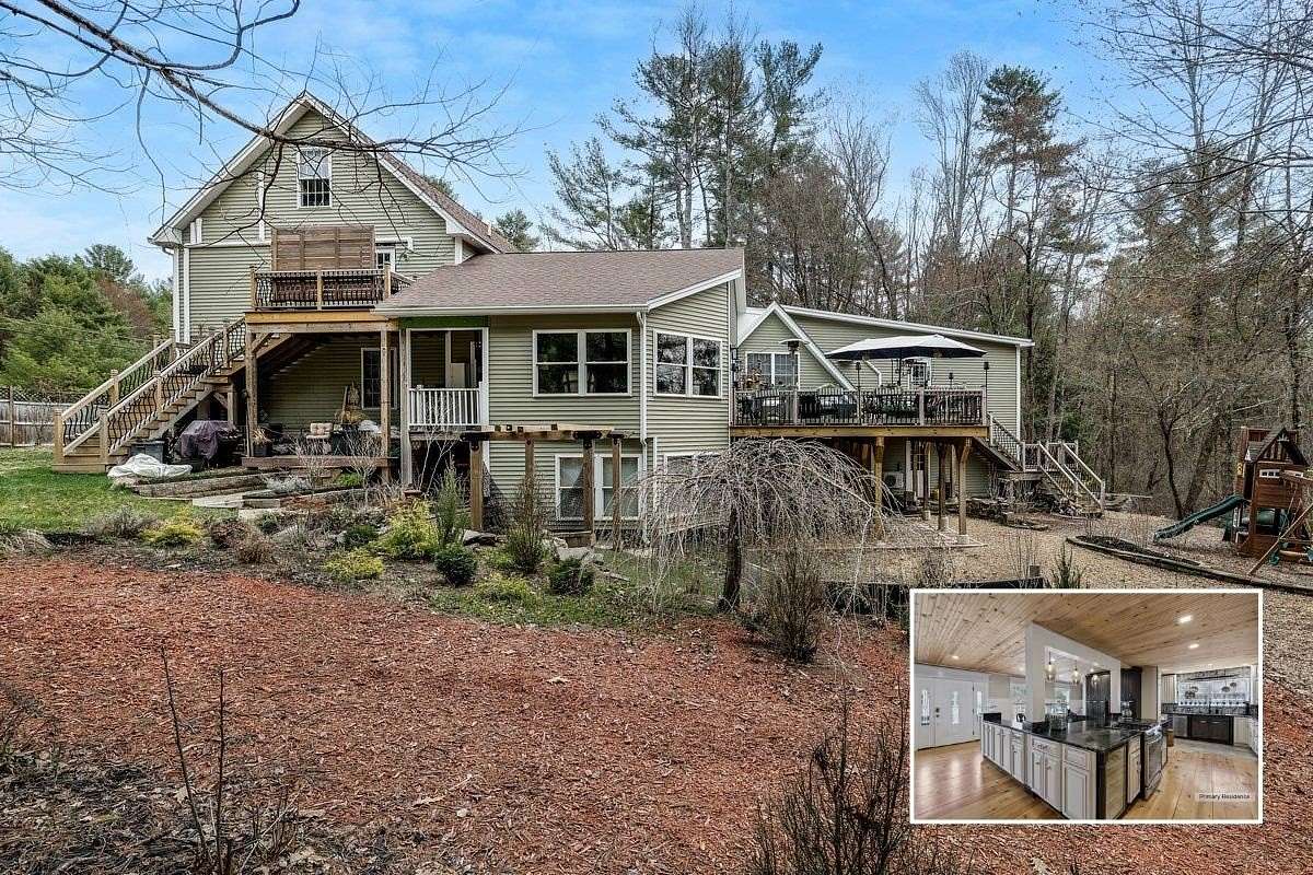 2.13 Acres of Land with Home for Sale in Brookline, New Hampshire