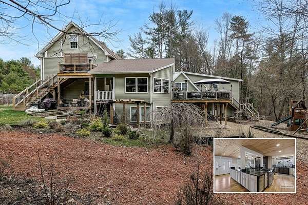 2.13 Acres of Land with Home for Sale in Brookline, New Hampshire