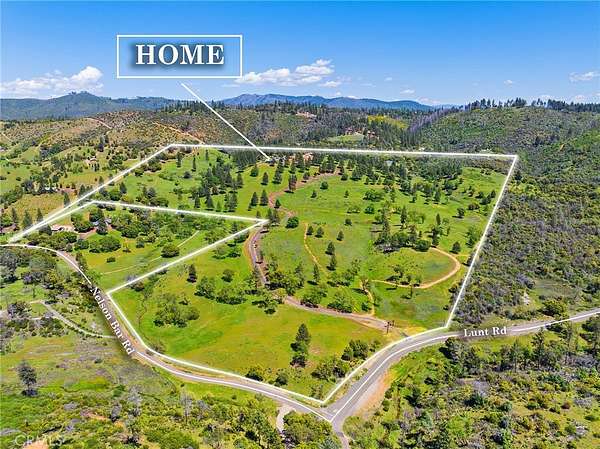 75 Acres of Agricultural Land with Home for Sale in Yankee Hill, California