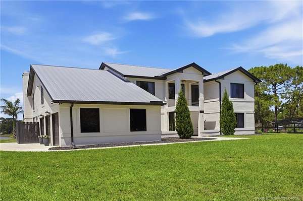 4.33 Acres of Land with Home for Sale in Palm City, Florida