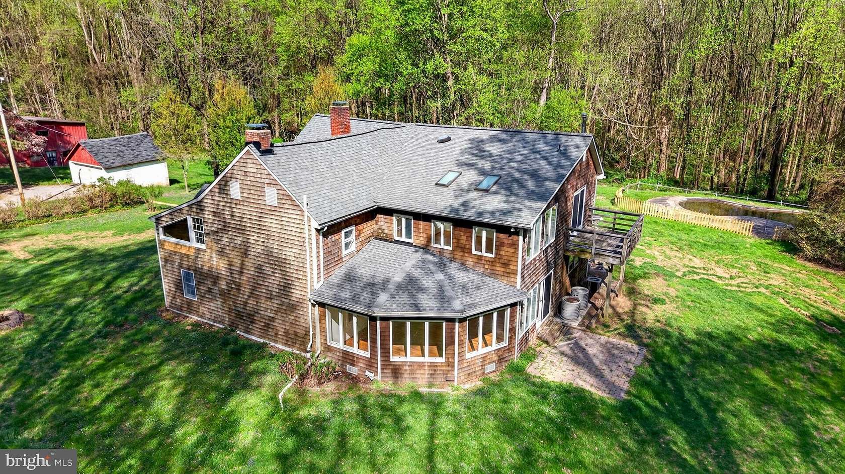 14 Acres of Land with Home for Sale in Hydes, Maryland