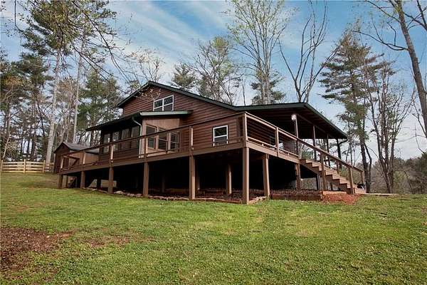 5.45 Acres of Land with Home for Sale in Dahlonega, Georgia