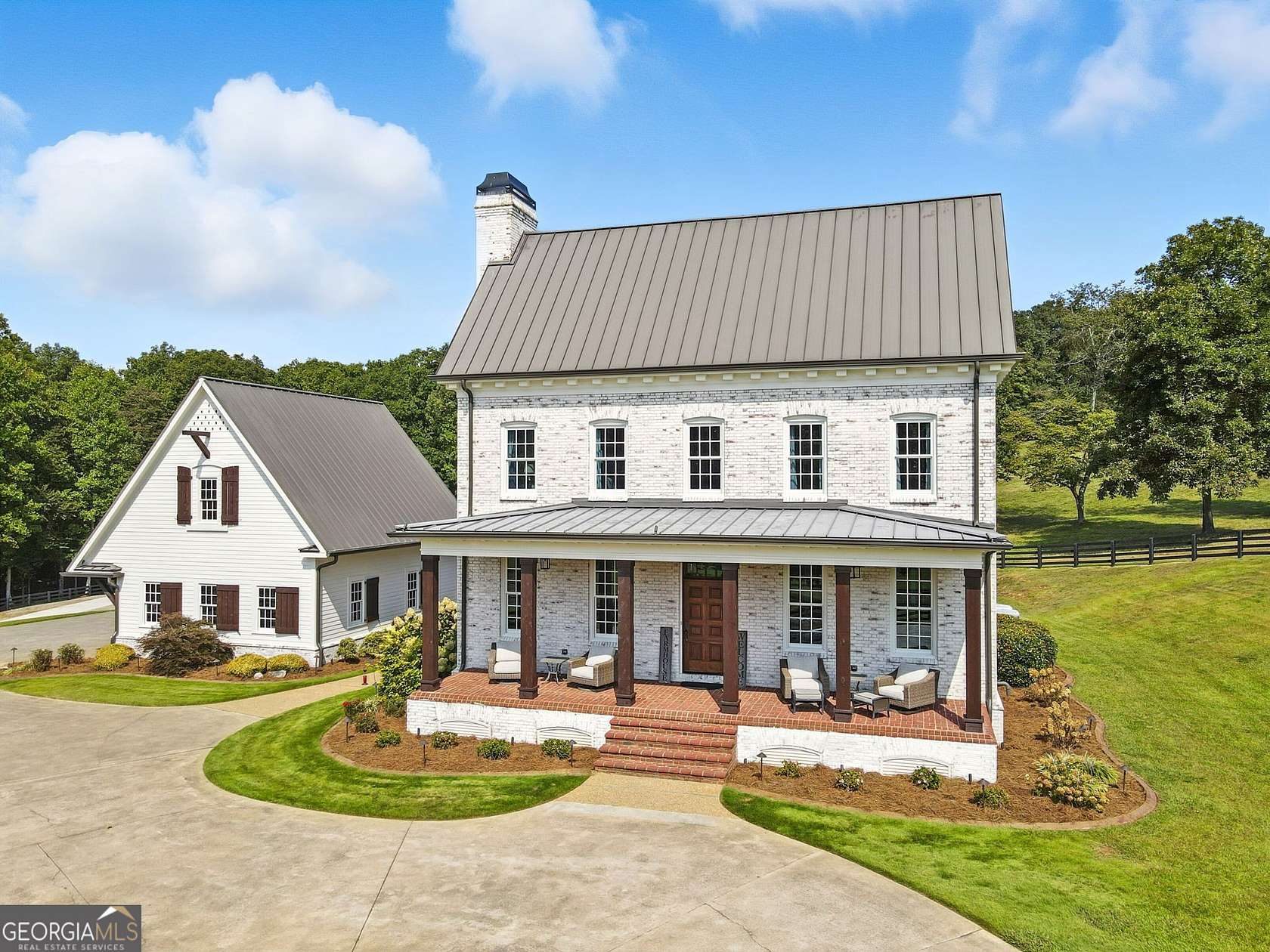 19 Acres of Land with Home for Sale in Ball Ground, Georgia