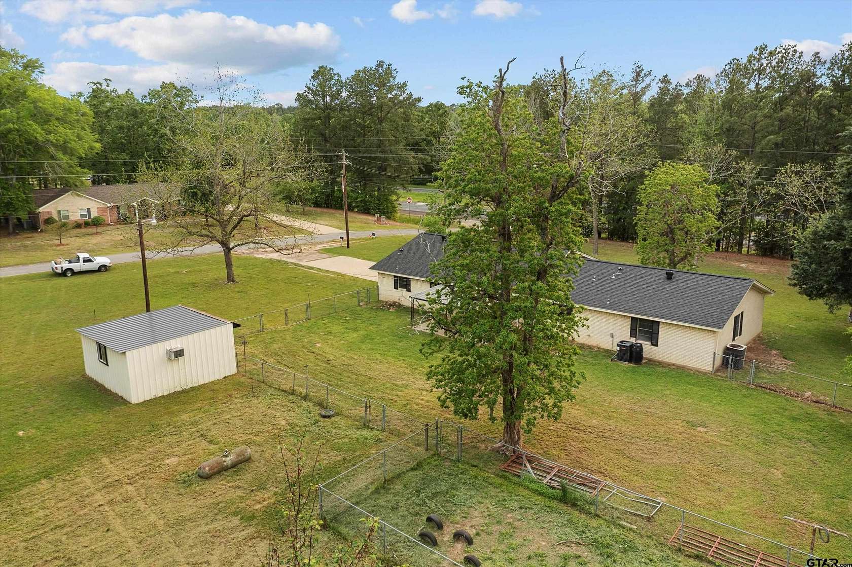 3 Acres of Land with Home for Sale in Henderson, Texas