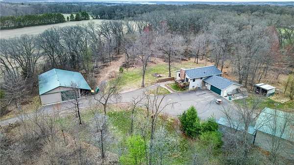 4.28 Acres of Land with Home for Sale in Sunrise Township, Minnesota