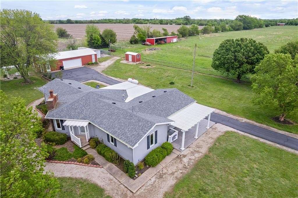 9.13 Acres of Land with Home for Sale in Parsons, Kansas