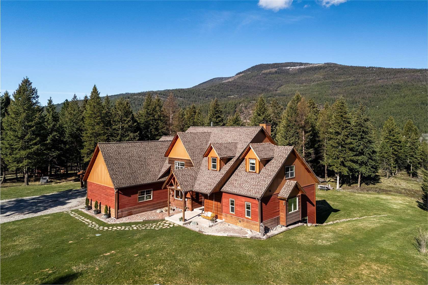 29.8 Acres of Recreational Land with Home for Sale in Kila, Montana