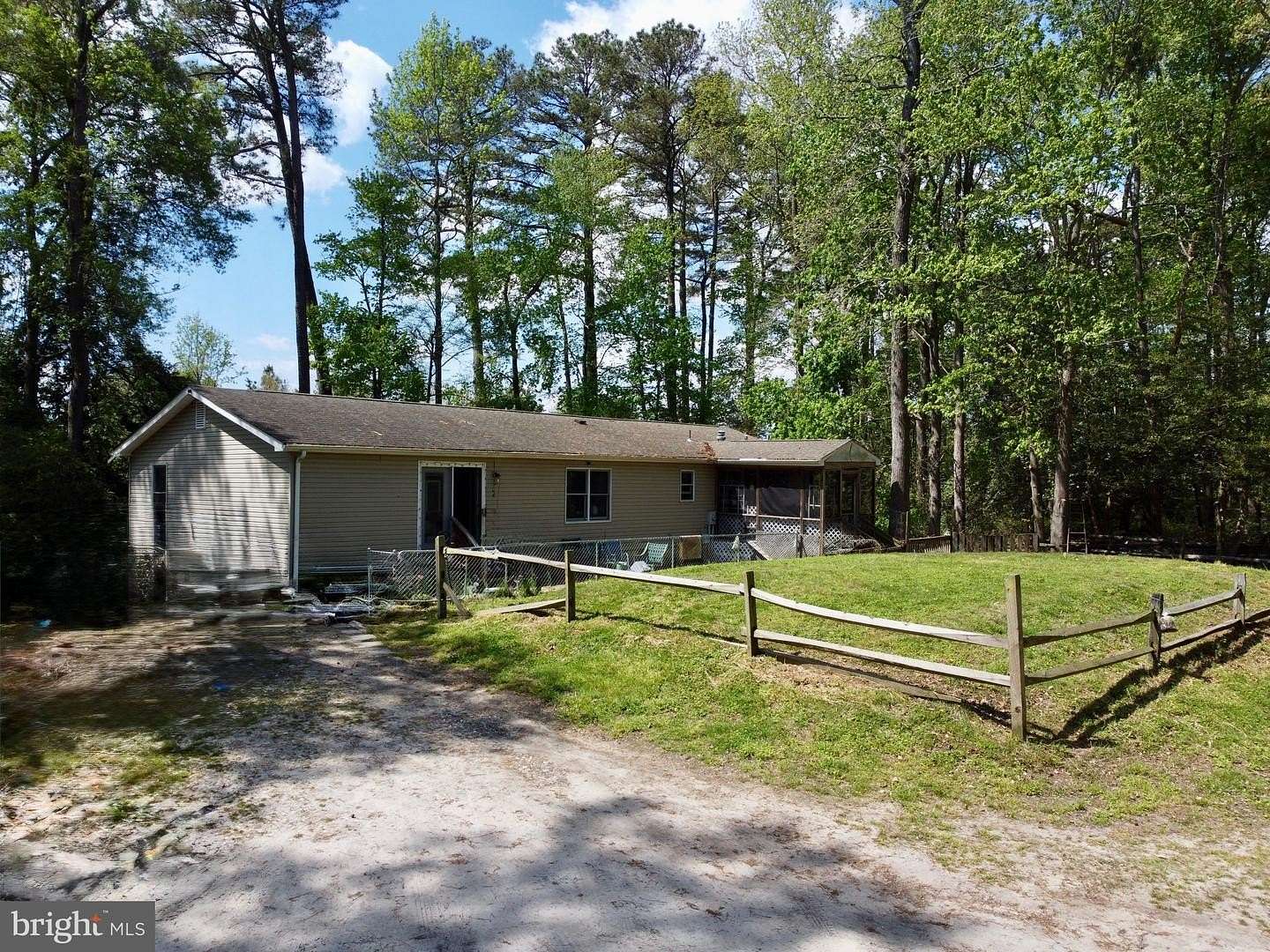 3.85 Acres of Land with Home for Sale in Frankford, Delaware