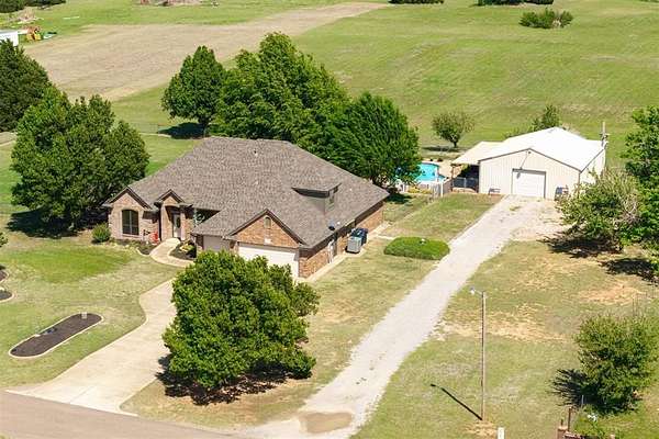 5 Acres of Land with Home for Sale in Yukon, Oklahoma