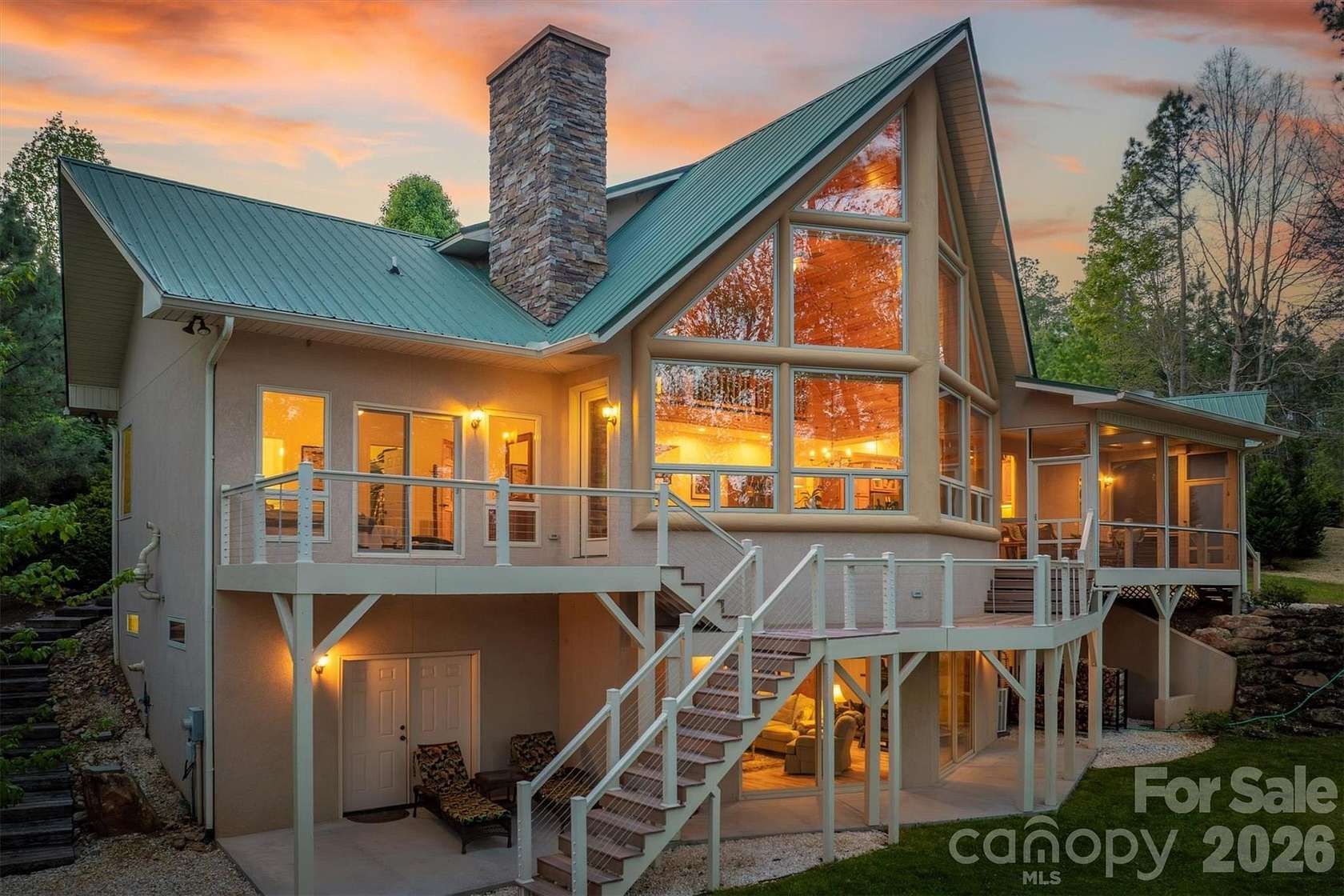 1.5 Acres of Land with Home for Sale in Connelly Springs, North Carolina