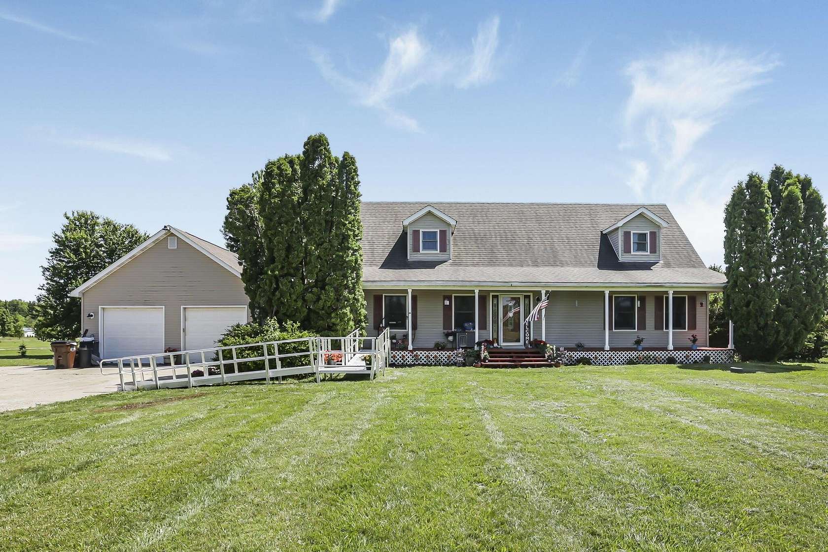 5 Acres of Land with Home for Sale in Marysville, Ohio
