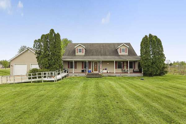 5 Acres of Land with Home for Sale in Marysville, Ohio