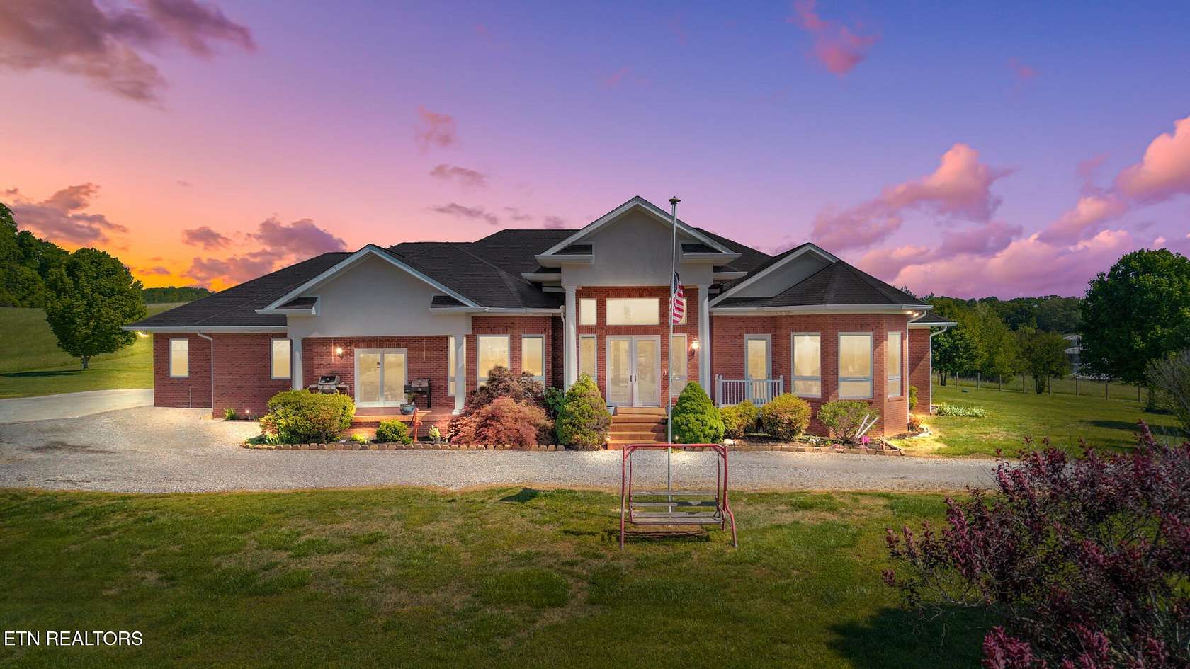 8.6 Acres of Land with Home for Sale in Blaine, Tennessee