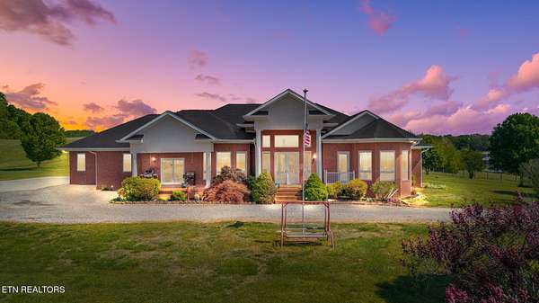 8.6 Acres of Land with Home for Sale in Blaine, Tennessee