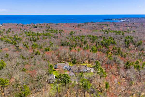 16.1 Acres of Land with Home for Sale in Cape Elizabeth, Maine