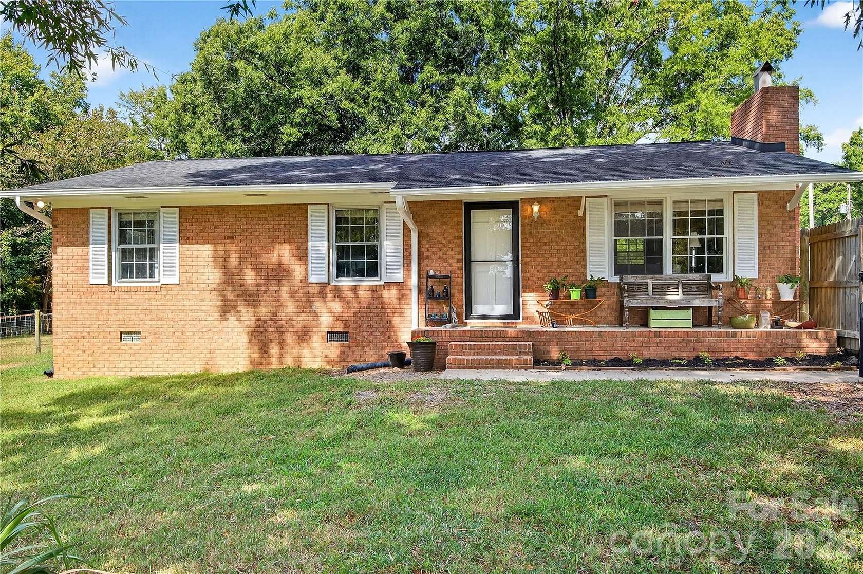 6.36 Acres of Land with Home for Sale in Monroe, North Carolina