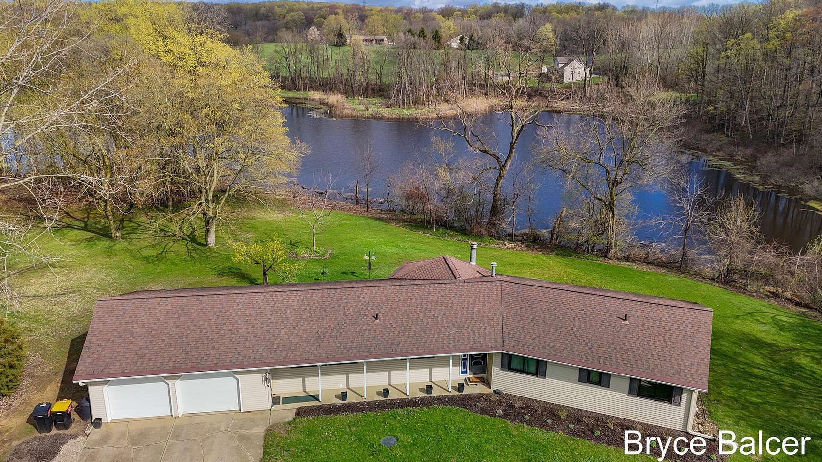 4.12 Acres of Land with Home for Sale in Byron Center, Michigan