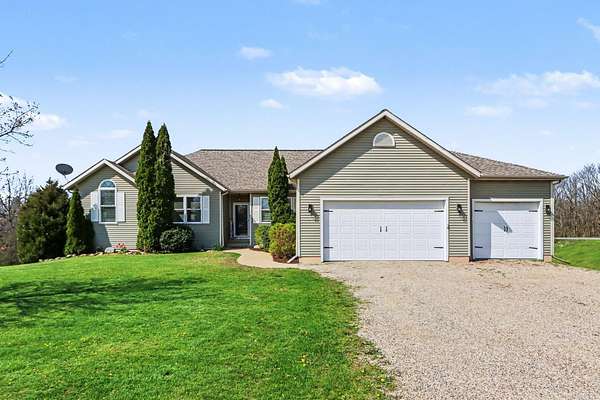 1.54 Acres of Land with Home for Sale in Plainwell, Michigan