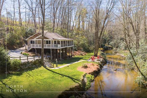 2.5 Acres of Land with Home for Sale in Cullowhee, North Carolina
