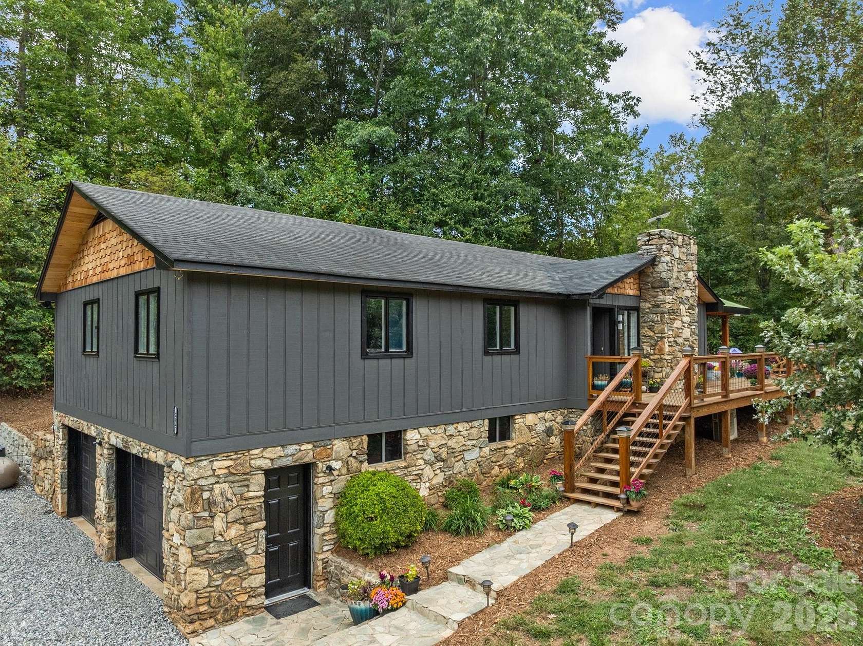 1.7 Acres of Land with Home for Sale in Leicester, North Carolina