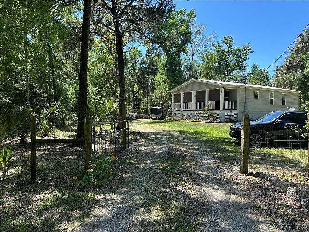 2 Acres of Land with Home for Sale in Crystal River, Florida