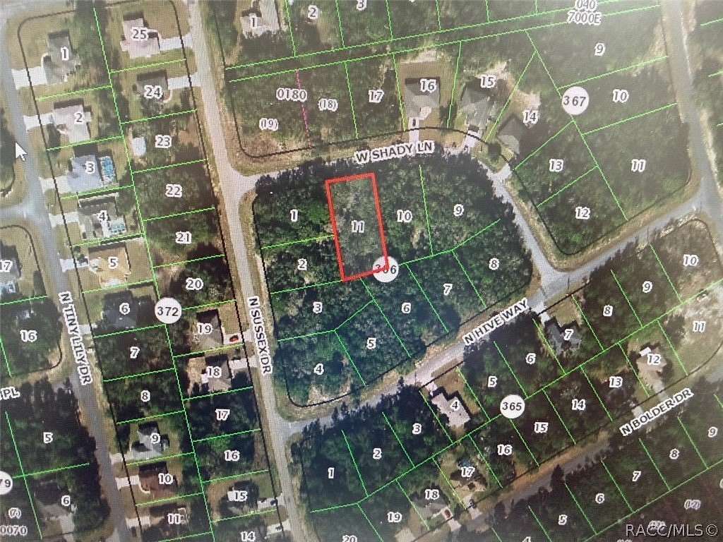 0.31 Acres of Residential Land for Sale in Dunnellon, Florida