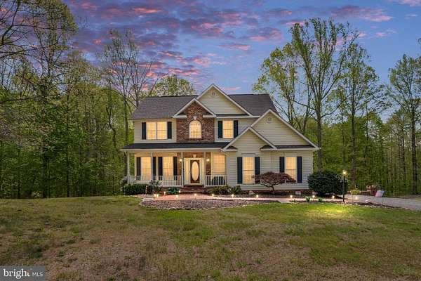 5 Acres of Land with Home for Sale in Fredericksburg, Virginia