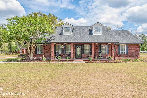 7.53 Acres of Land with Home for Sale in Glen St. Mary, Florida